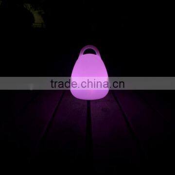 Led Color Change Table Lamp With Remote Control Lantern Shape Lamp photo-2