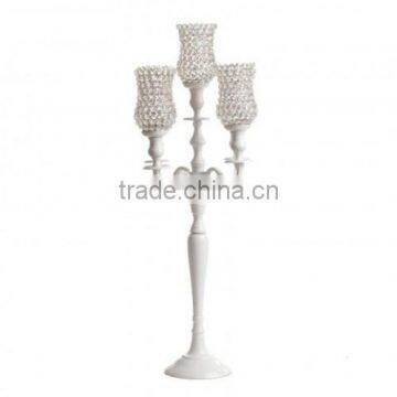 white Candelabra/candelabra/wedding table candelabra