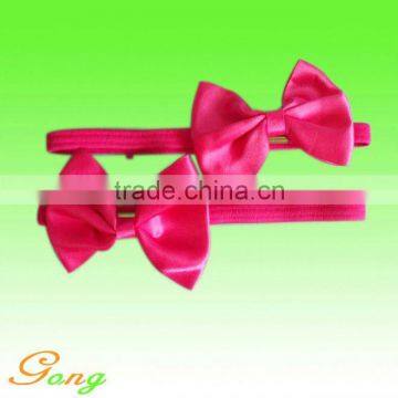 Fashion Bowknot headband Elastic hair band