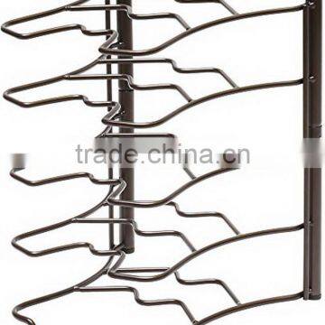 Hot Selling Multi-tier Pot Lid Holder, Cooking Tools Pan Organizer Rack, Pot Lid Rack