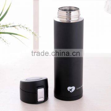 Supply Creative Fashion Press Cover Stainless Steel Thermos Cup / Cold Insulation Cup (500ml) photo-5