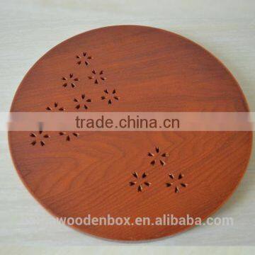 100%Handmade Natural Wooden Fruit Tray photo-3