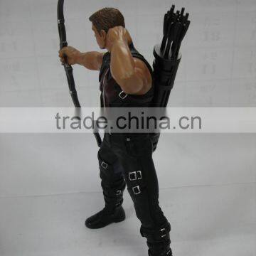 Guo hao hot sale custom avenger character Hawkeye marvel figure , Age of Ultron