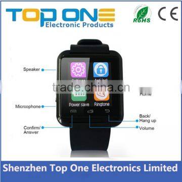 Alibaba Best selling U8 bluetooth smart watch 2015