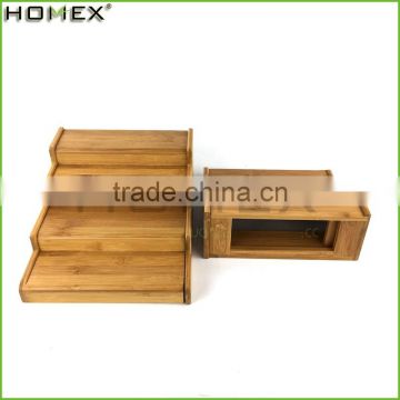 Bamboo Kitchen Cupboard Spice Rack Homex BSCI/Factory