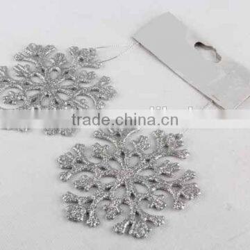 2PC Christmas Decoration Snowflake Pendant photo-2