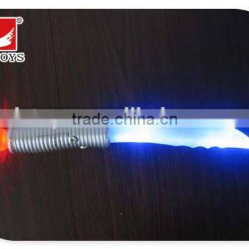 29.5cm plastic LED flashing weapon toys short sword