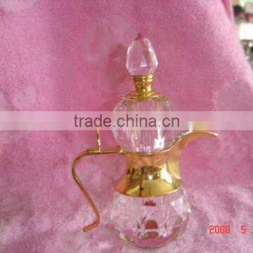 Pot Shape Unique Antique Oil Crystal Perfume Bottle Gifts Favors