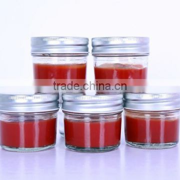 Mini 150ml creative design glass jam jar food jar honey jar