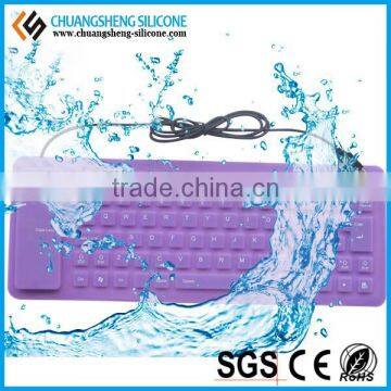Colored Rubber Blank Laptop Keyboard Covers for Office Equipment photo-4
