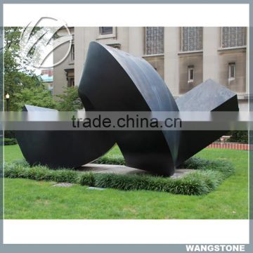 Customized modern outdoor stainless steel sculpture