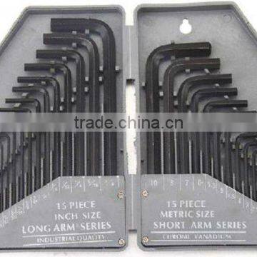 30Pcs Hex key set (standard Length)