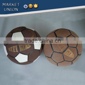 Middle East Market Recycle Leather Football, Cheap Laminated Soccer Ball photo-3