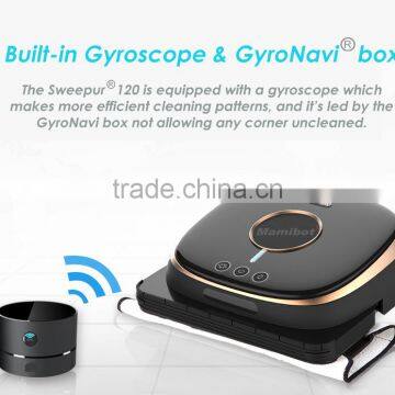 2017 new Navigation mopping robot cleaner wet water Mamibot Sweepur120 New designed