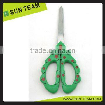 SC217 6-3/4 " 2015 Different Shape Plating Handle Decorative Scissors photo-2