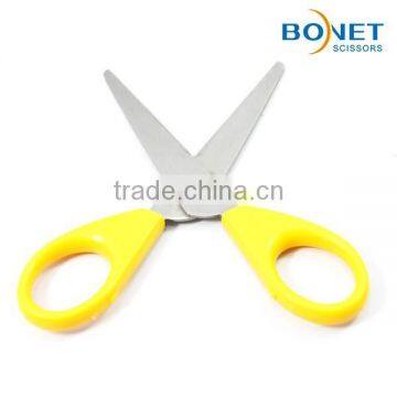 SSC0002 FDA Certificated 4-1/4" Economic Colorful Plastic Student Rounded Point Scissors Set 3ps photo-6