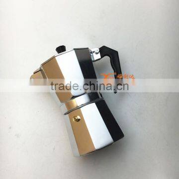 fashion style espresso coffee machines aluminum expresso moka pot