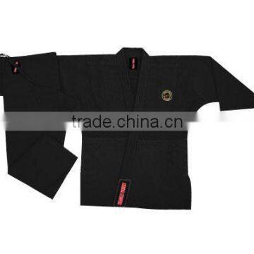 Professional Black Colour Cotton Judo Uniforms