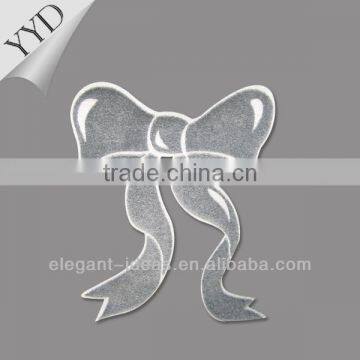 2014 BOW custom t shirt glitter transfer decoration motif