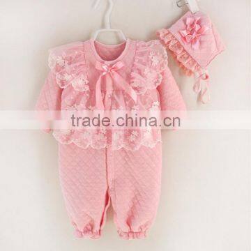 High Quality Customized Baby Clothing Sets Cotton Princess Girls Clothing photo-3