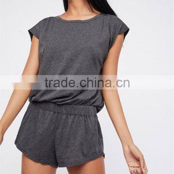 Fashion Summer Women Ladies Romper Short Jumpsuit Open Back Design photo-3