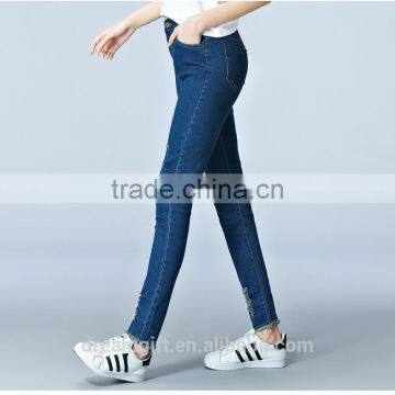 2016 New Fashion Women Slim Jeans Blue Jeans Female Stretch Pencil Jeans Female photo-4