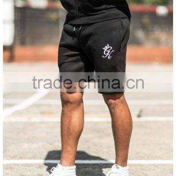 Khaki Cotton Fleece Shorts for Men High Quality Gym Shorts Black Sweat Shorts Tapered Jogger Pants photo-5