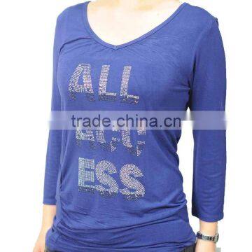 Fashion sytle sequin t shirts