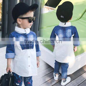 S15991A 2017 New Arrival Children denim Coat for Wholesale