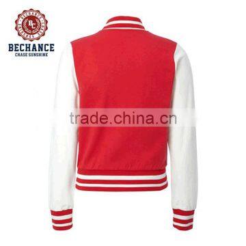 PQ229 Polyester Cotton Baseball Jacket for Men