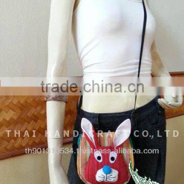 Thai Handmade shoulder bag Animal Bag