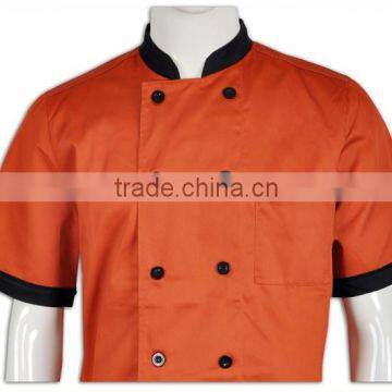 On-Time Shipment Red Color Chef Kitchen Uniform photo-5