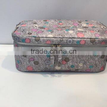 2017 Hot Sales Wholesales Custom Ladies Travel Polyester Cosmetic Bag photo-5