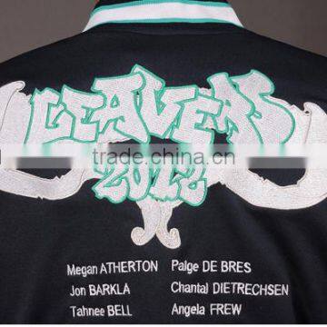 Customize Custom Made Youth Size Cheap American College Letterman Varsity Baseball High School Uniforms Men Winter Bomber Jacket photo-5