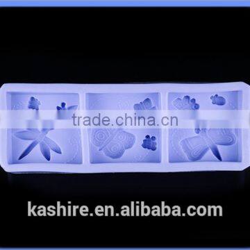 High Quantity Eco-friendly safty dragonfly shape silicone chocolate mould,soap mold,diy cake mould