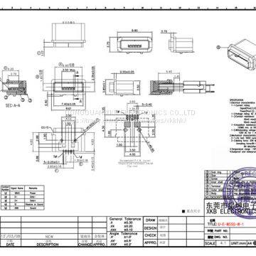 Vertical With Screw Hole to Secure USB Connector photo-2