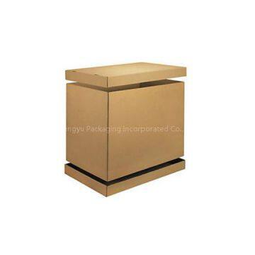 Corrugated Cardboard For Shoes And Caps With 4 Colors Printed Grey Board Top Sheet Liner Sheet Embossing Uv Ink