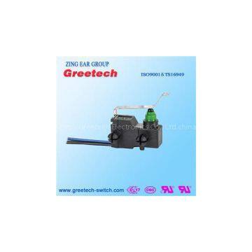 Greetech G3 Bend Lever Side Wire Leads And Posts Sealed 2A 24VDC Electric Subminiature Micro Switch