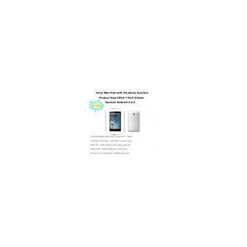 YHK-TP-718 android tablet pc 7 inch MT8382 Cortex A7 quad core IPS 1280*800 16G 8MP camera 3G wifi bluetooth GPS