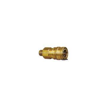 310 series male brass hydraulic coupler