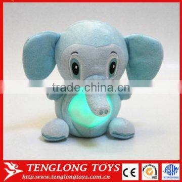 Shining light buddy elephant Singing plush toy