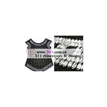 311-allover-hot-fix Heat Transfer Rhinestone Motif Design 5