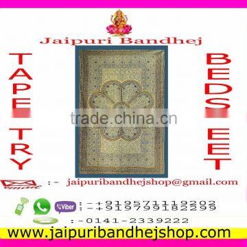 2017 Jaipuri Bandhej Handmade Mandala Tapestry photo-4