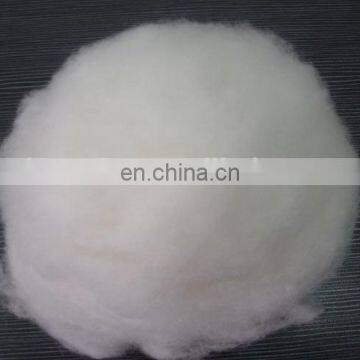 Pure fine dehaired Chinese goat cashmere fiber natural white with SGS