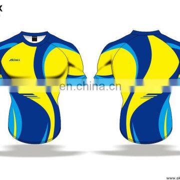 2016 Trendy Custom Rugby Jersey With Sublimation