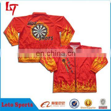 customized sublimation wholesale dart jacket shirts clothing