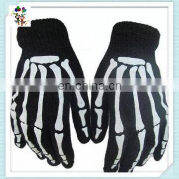 3D Skull Bones Hands Halloween Costume Adults Skeleton Party Gloves HPC-0965 photo-2
