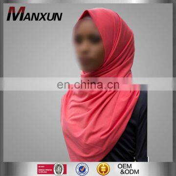 2017Red Muslim Hijab Islamic Scraf Simple Design Dubai Moroccan Hijab Gender Women Wholesaler