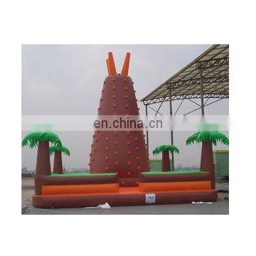 Inflatable climbing wall games/ inflatable adults sports game