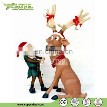 Christmas Animated Life Size Santa